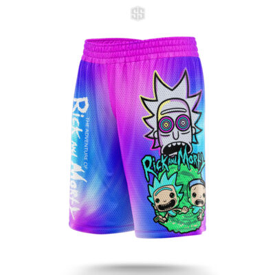 Rick and Morty Acid Pop Shorts